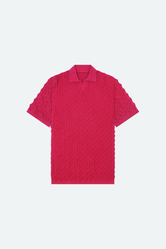 SPIKEY POLO (NATTY PINK)