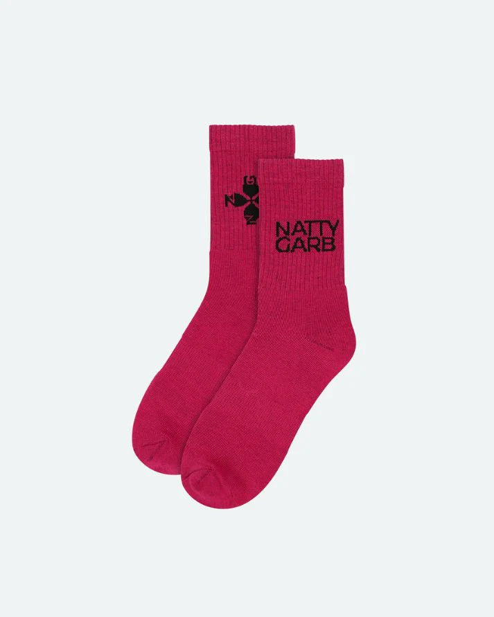 SOCKS SO SAUCY - PINK SAUCE