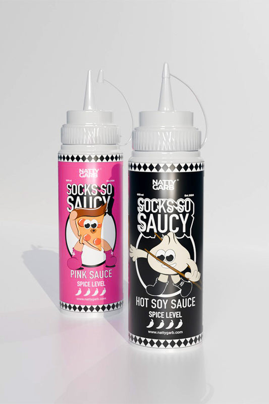 PACK OF 2- HOT SOY SAUCE + PINK SAUCE