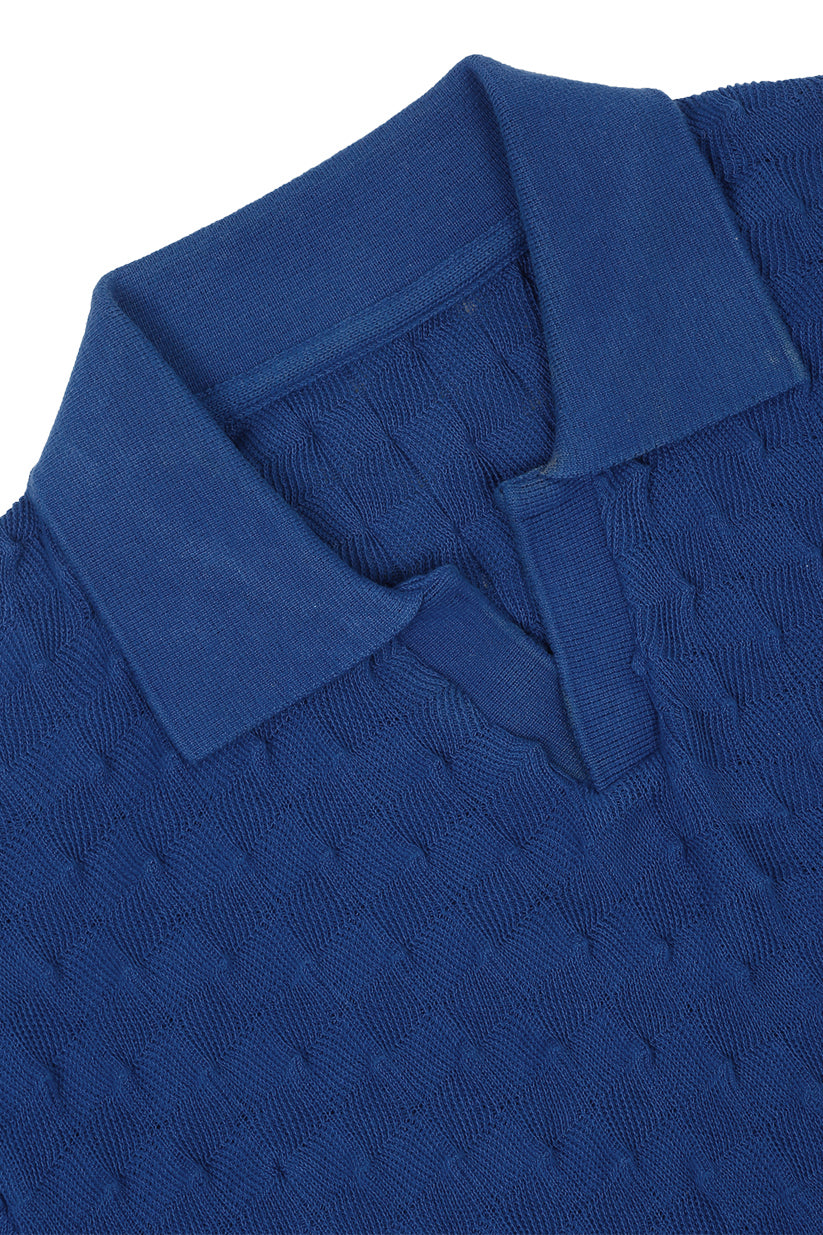 SPIKEY POLO (EGYPTIAN BLUE)