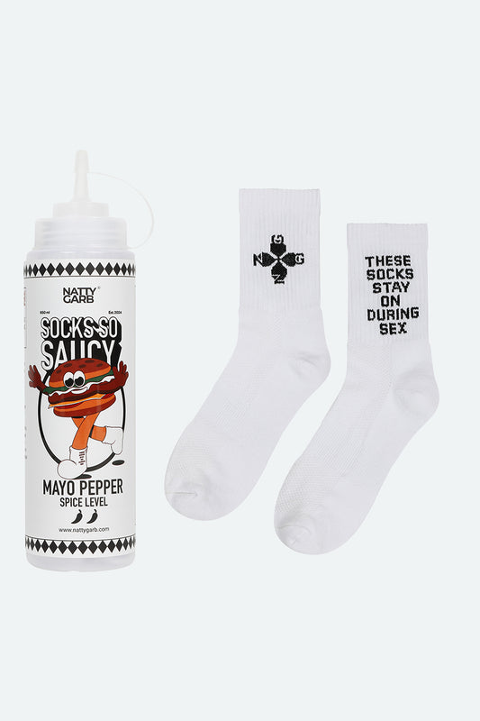 SOCKS SO SAUCY - MAYO PEPPER