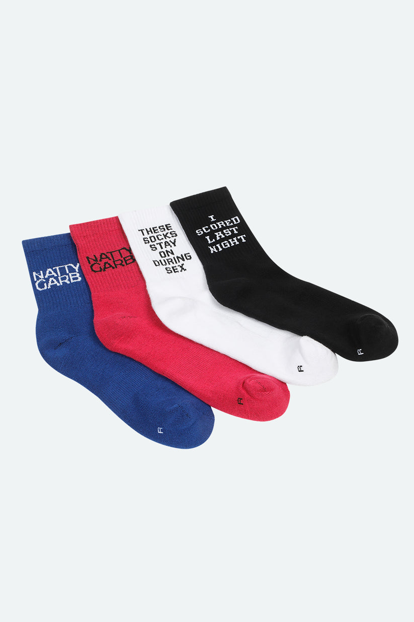 SOCKS SO SAUCY - PACK OF 4