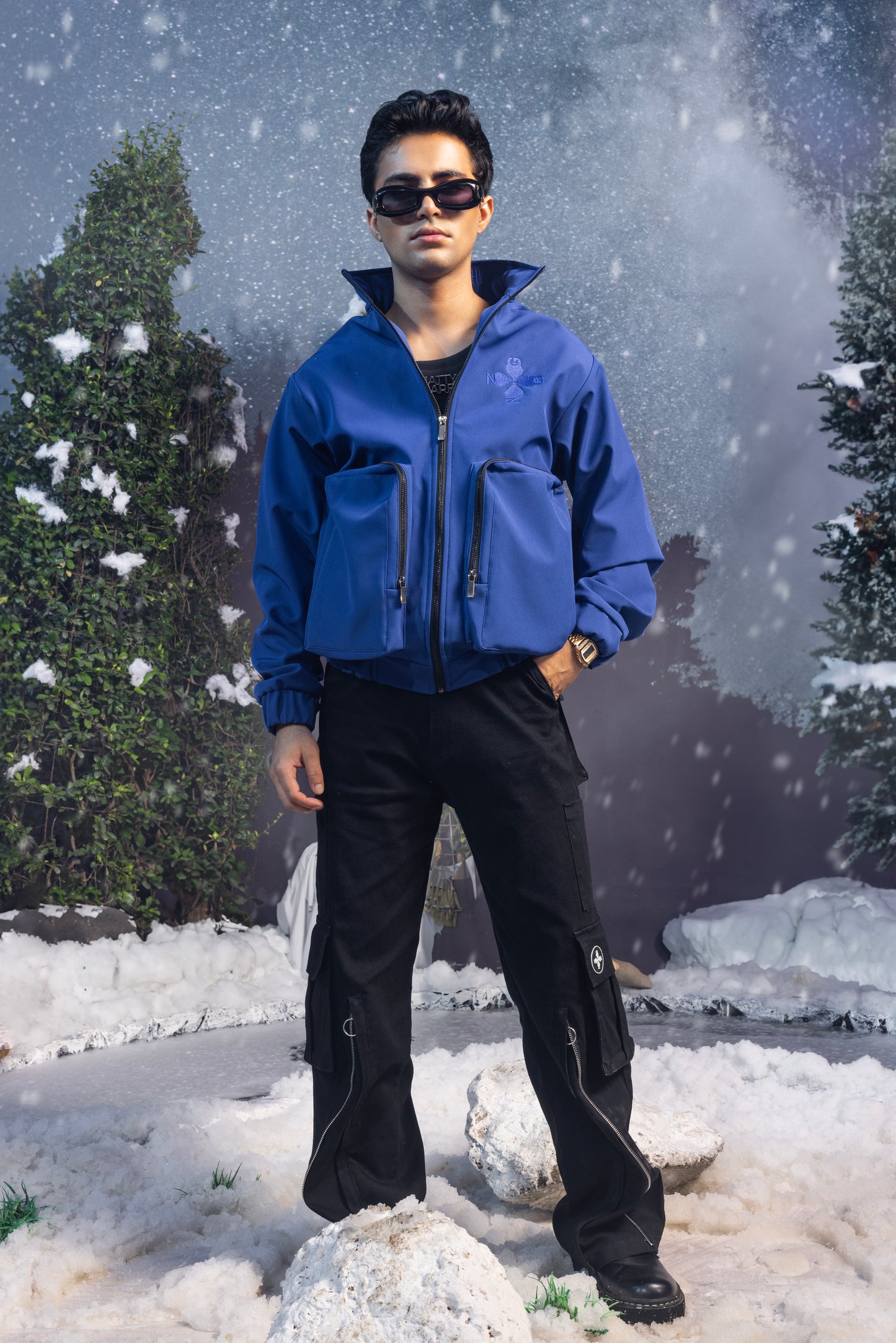 UTILITY JACKET (PERSIAN BLUE)