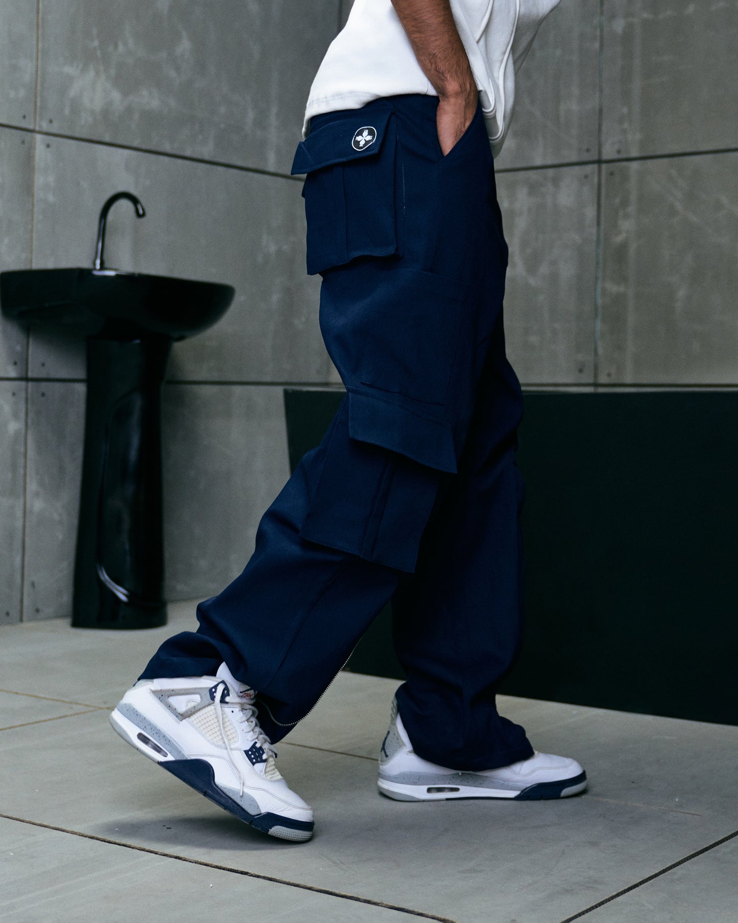 OCTA SLIDER PANT - NAVY