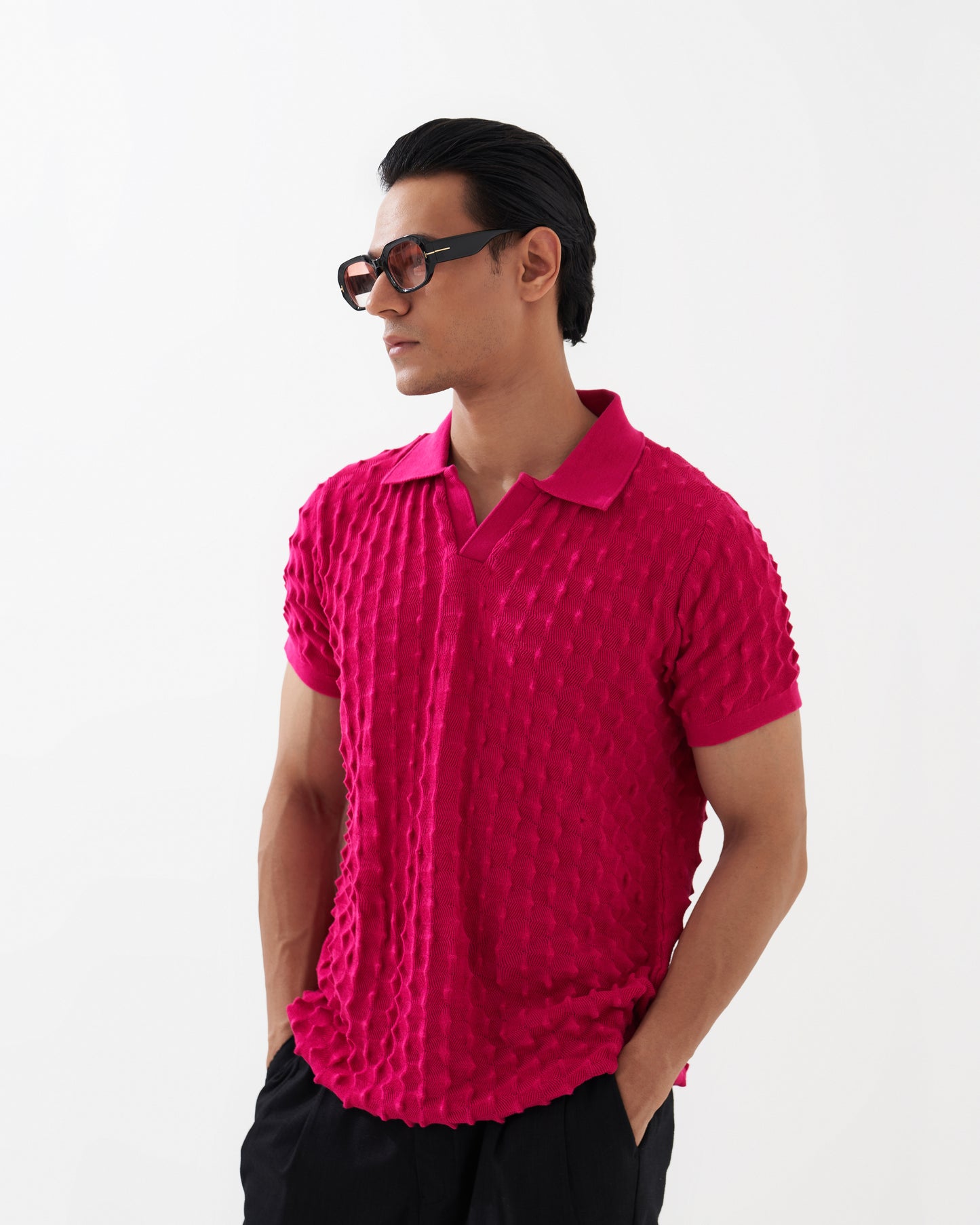 SPIKEY POLO (NATTY PINK)