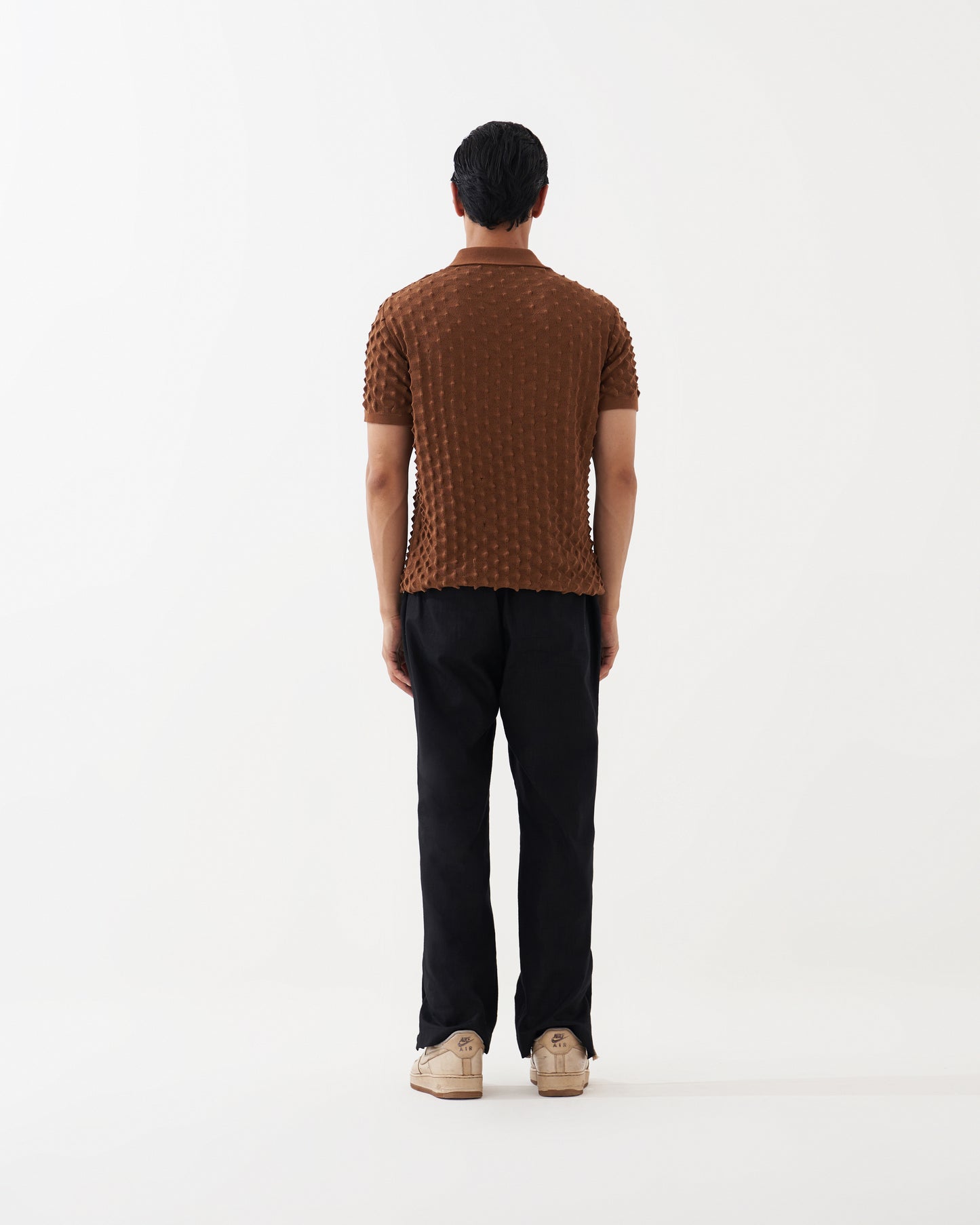 SPIKEY POLO (BEAR BROWN)