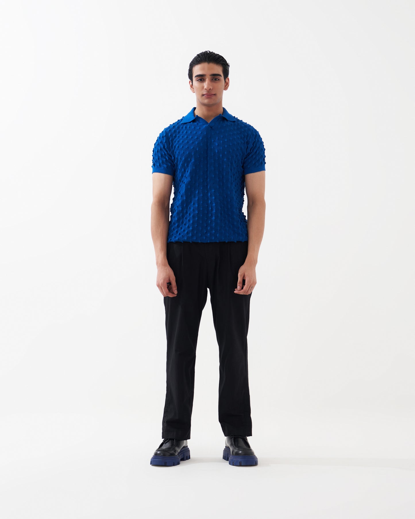 SPIKEY POLO (EGYPTIAN BLUE)