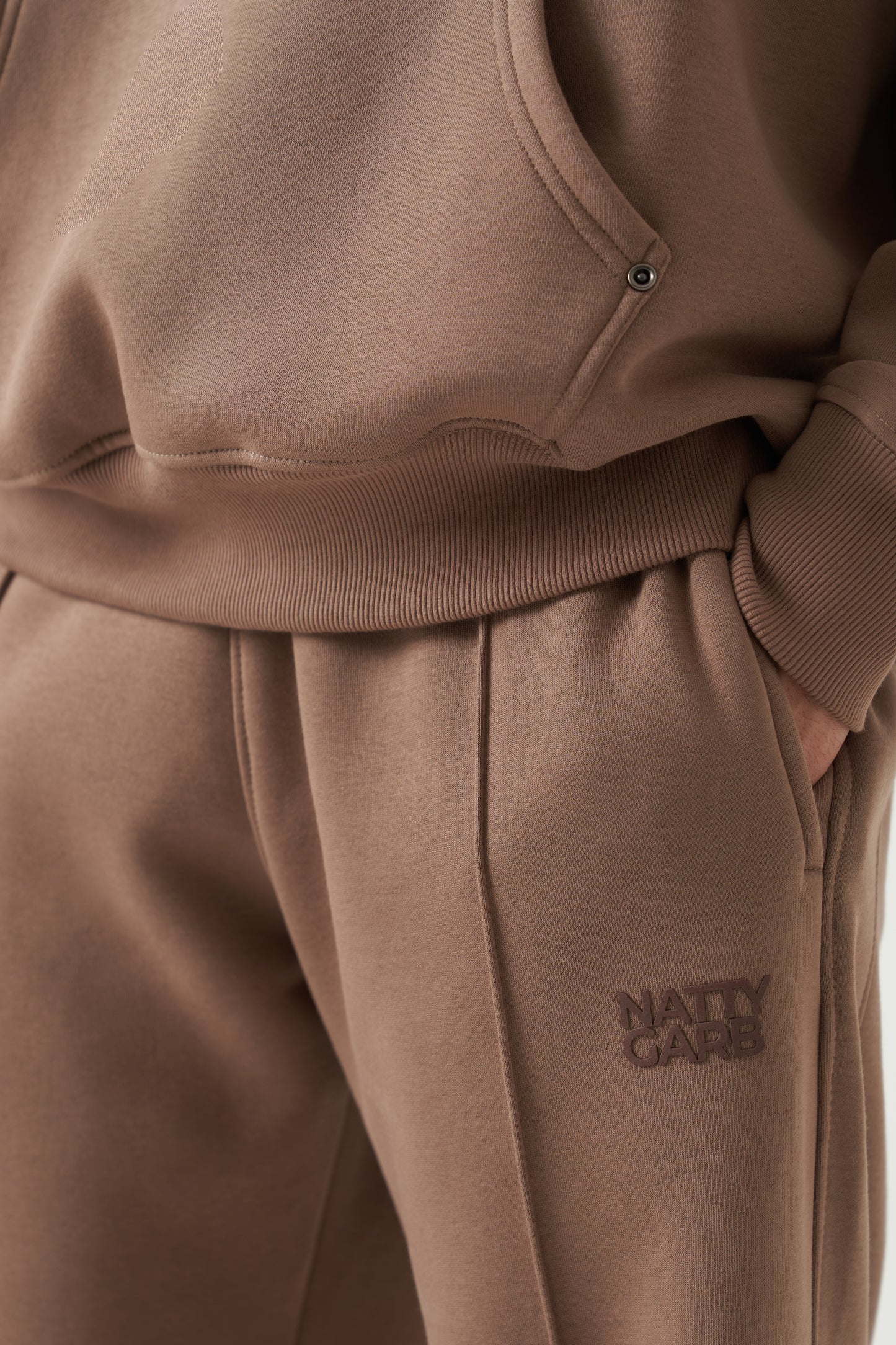 NATTY BASIC JOGGER (PALE TAUPE)