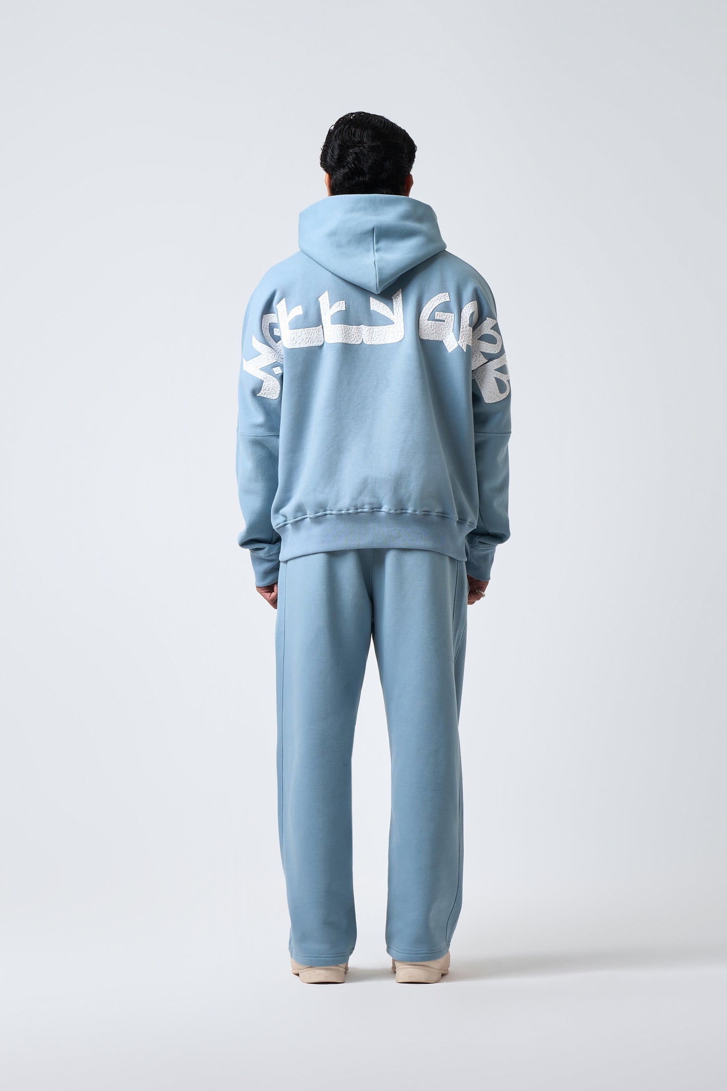 NATTY BASIC JOGGER (ASH BLUE)