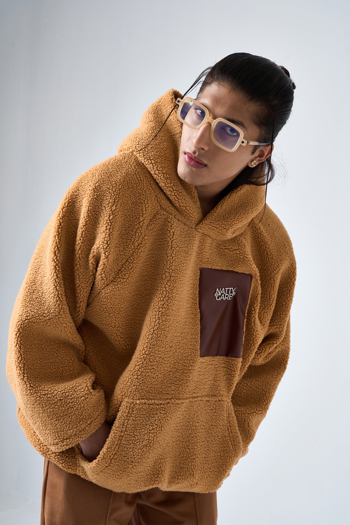 SHERPA HOODIE (BEIGE)